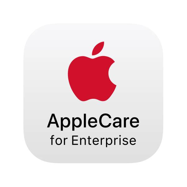 AppleCare for Enterprise Businesses logo with red apple