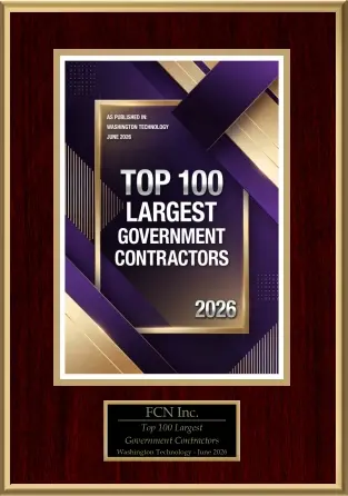 Top 100 Largest Government Contractors Award